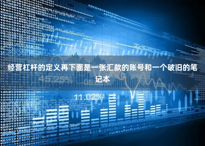 经营杠杆的定义再下面是一张汇款的账号和一个破旧的笔记本